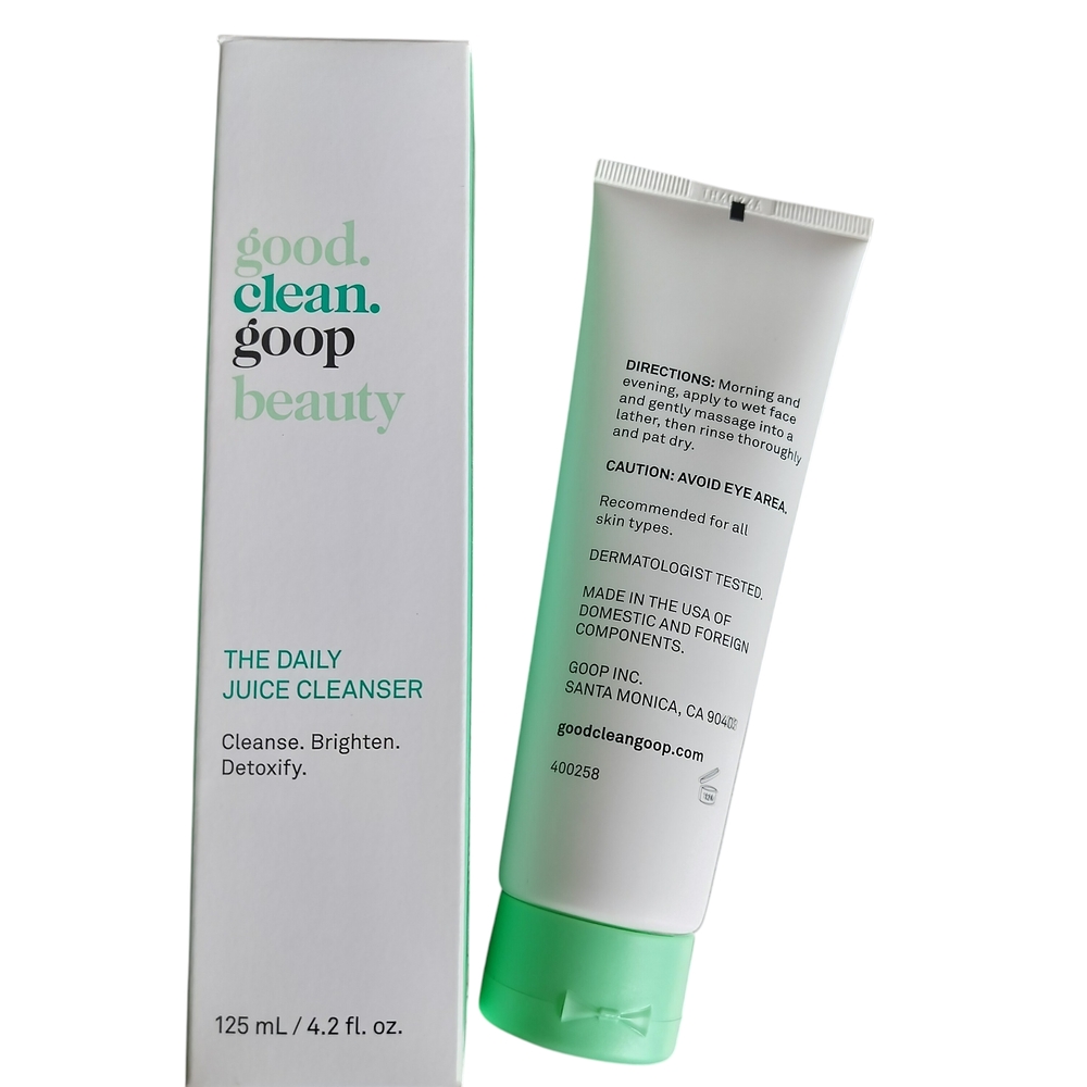 Good. Clean. Goop Beauty The Daily Juice Cleanser